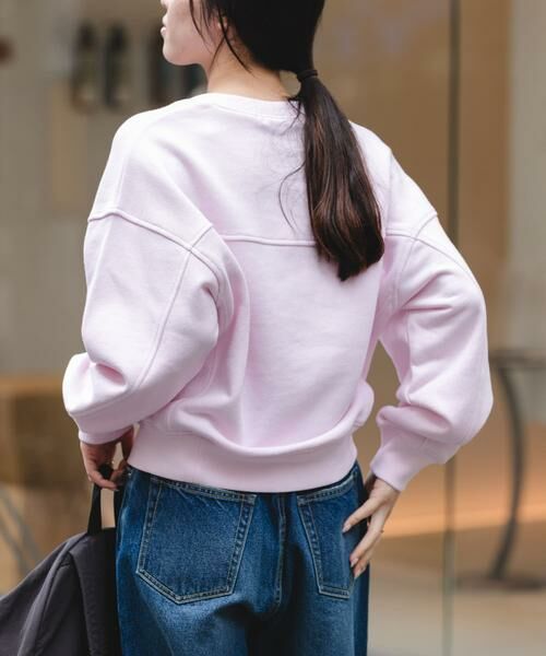 URBAN RESEARCH DOORS / アーバンリサーチ ドアーズ スウェット | FORK&SPOON　コクーンスウェット（ピンク）