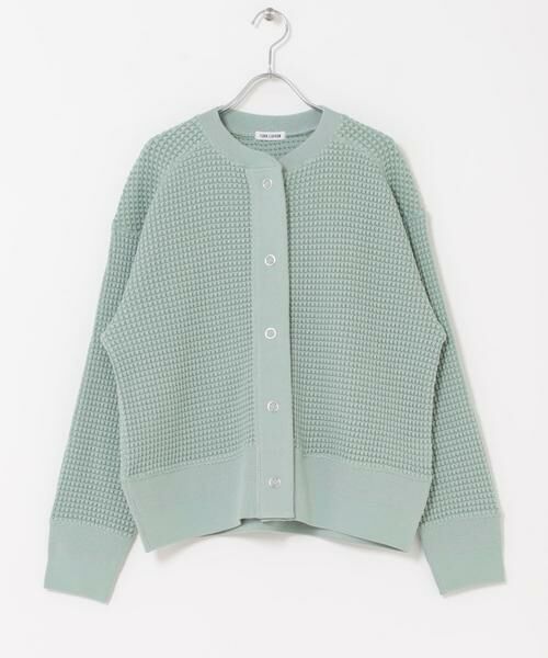 URBAN RESEARCH DOORS / アーバンリサーチ ドアーズ カーディガン・ボレロ | FORK&SPOON　ワッフルカーディガン | 詳細8