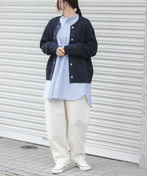 URBAN RESEARCH DOORS / アーバンリサーチ ドアーズ カーディガン・ボレロ | FORK&SPOON　ワッフルカーディガン | 詳細16