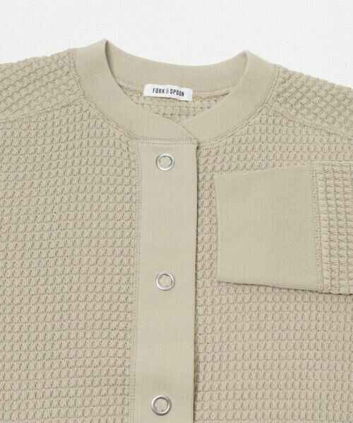 URBAN RESEARCH DOORS / アーバンリサーチ ドアーズ カーディガン・ボレロ | FORK&SPOON　ワッフルカーディガン | 詳細30