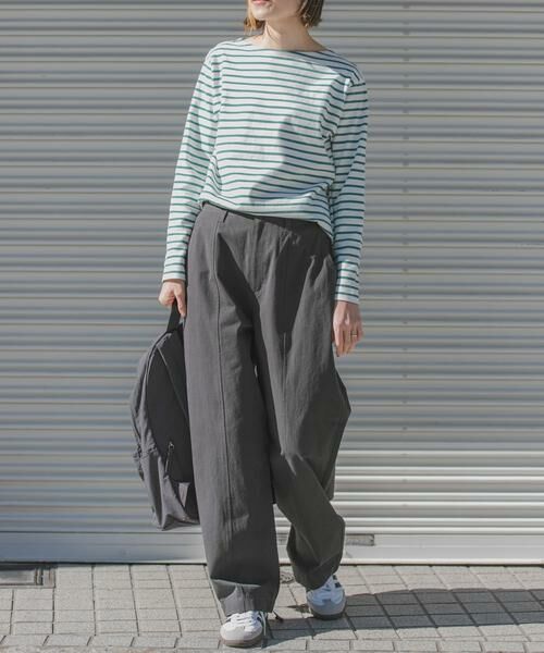 URBAN RESEARCH DOORS / アーバンリサーチ ドアーズ Tシャツ | FORK&SPOON　ボートネックボーダー | 詳細8