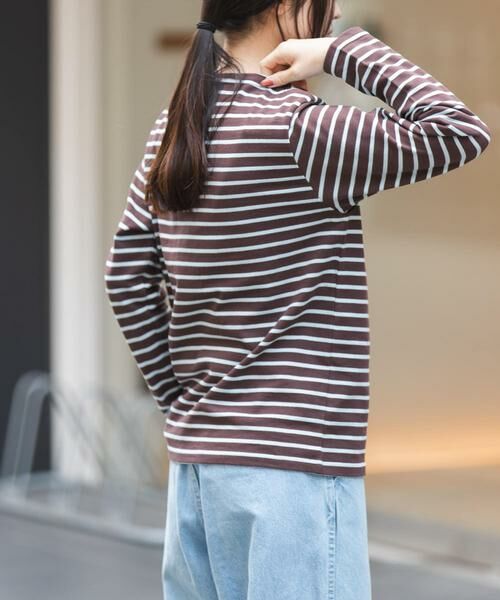 URBAN RESEARCH DOORS / アーバンリサーチ ドアーズ Tシャツ | FORK&SPOON　ボートネックボーダー | 詳細26