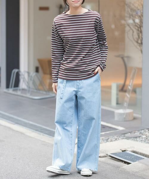 URBAN RESEARCH DOORS / アーバンリサーチ ドアーズ Tシャツ | FORK&SPOON　ボートネックボーダー | 詳細28