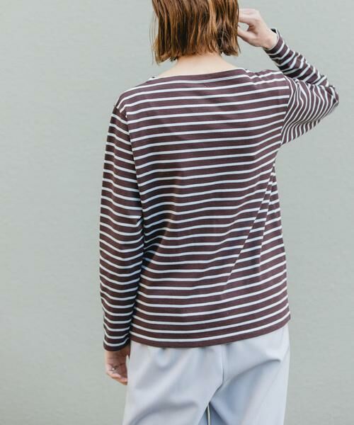 URBAN RESEARCH DOORS / アーバンリサーチ ドアーズ Tシャツ | FORK&SPOON　ボートネックボーダー | 詳細17