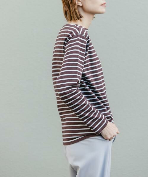 URBAN RESEARCH DOORS / アーバンリサーチ ドアーズ Tシャツ | FORK&SPOON　ボートネックボーダー | 詳細18