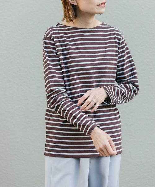 URBAN RESEARCH DOORS / アーバンリサーチ ドアーズ Tシャツ | FORK&SPOON　ボートネックボーダー | 詳細19