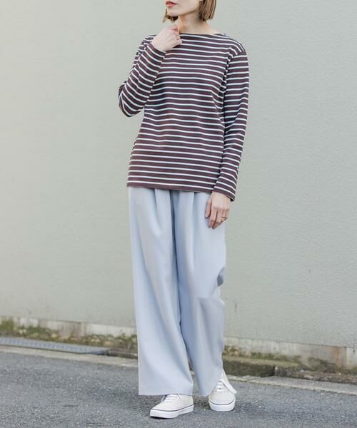 URBAN RESEARCH DOORS / アーバンリサーチ ドアーズ Tシャツ | FORK&SPOON　ボートネックボーダー | 詳細20