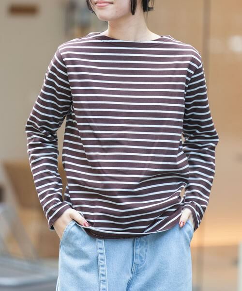 URBAN RESEARCH DOORS / アーバンリサーチ ドアーズ Tシャツ | FORK&SPOON　ボートネックボーダー | 詳細22