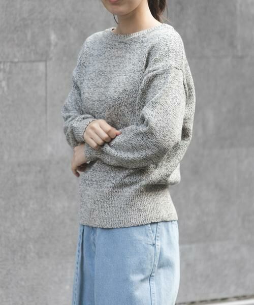 URBAN RESEARCH DOORS / アーバンリサーチ ドアーズ ニット・セーター | FORK&SPOON　テープヤーンボートネックニット | 詳細2