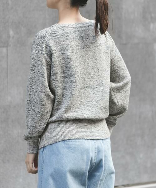 URBAN RESEARCH DOORS / アーバンリサーチ ドアーズ ニット・セーター | FORK&SPOON　テープヤーンボートネックニット | 詳細3