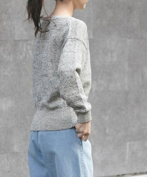URBAN RESEARCH DOORS / アーバンリサーチ ドアーズ ニット・セーター | FORK&SPOON　テープヤーンボートネックニット | 詳細4