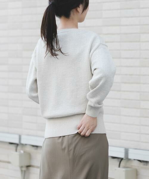 URBAN RESEARCH DOORS / アーバンリサーチ ドアーズ ニット・セーター | FORK&SPOON　テープヤーンボートネックニット | 詳細10
