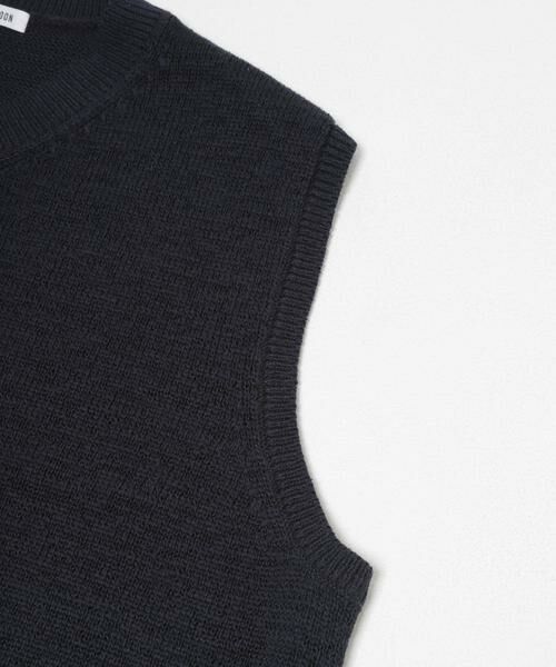 URBAN RESEARCH DOORS / アーバンリサーチ ドアーズ ベスト | FORK&SPOON　テープヤーンVネックニットベスト | 詳細8