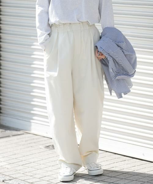URBAN RESEARCH DOORS / アーバンリサーチ ドアーズ その他パンツ | FORK&SPOON　コットンツイルカーブパンツ | 詳細1