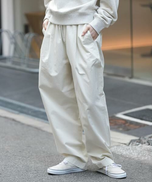 URBAN RESEARCH DOORS / アーバンリサーチ ドアーズ その他パンツ | FORK&SPOON　コットンツイルカーブパンツ | 詳細3