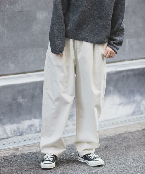 URBAN RESEARCH DOORS / アーバンリサーチ ドアーズ その他パンツ | FORK&SPOON　コットンツイルカーブパンツ | 詳細5