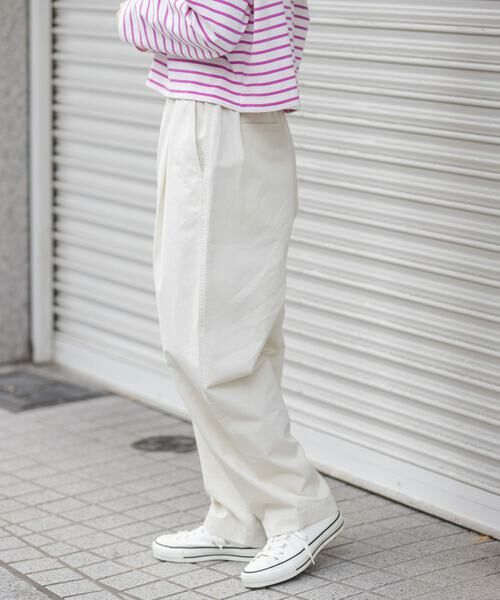 URBAN RESEARCH DOORS / アーバンリサーチ ドアーズ その他パンツ | FORK&SPOON　コットンツイルカーブパンツ | 詳細9
