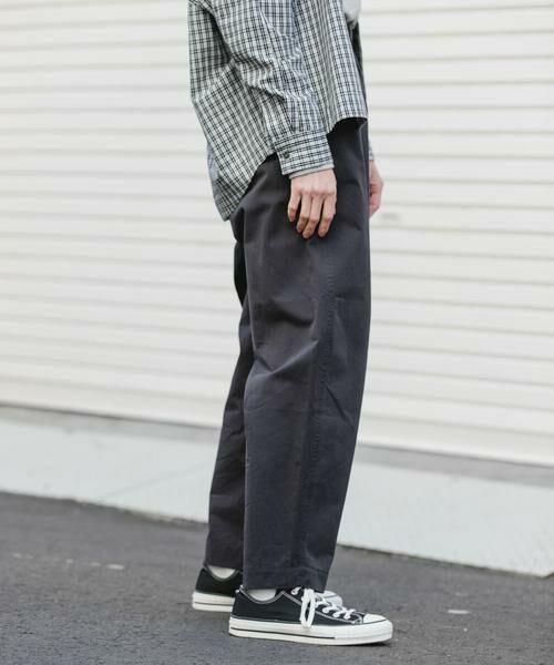 URBAN RESEARCH DOORS / アーバンリサーチ ドアーズ その他パンツ | FORK&SPOON　コットンツイルカーブパンツ | 詳細18