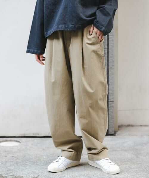 URBAN RESEARCH DOORS / アーバンリサーチ ドアーズ その他パンツ | FORK&SPOON　コットンツイルカーブパンツ | 詳細23