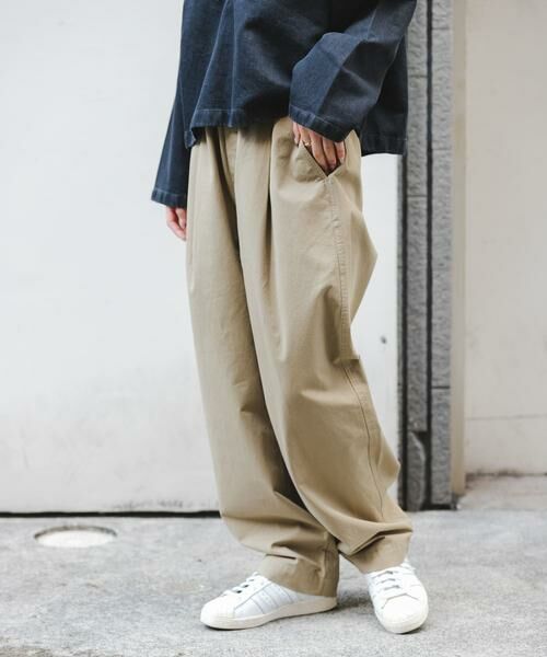 URBAN RESEARCH DOORS / アーバンリサーチ ドアーズ その他パンツ | FORK&SPOON　コットンツイルカーブパンツ | 詳細24