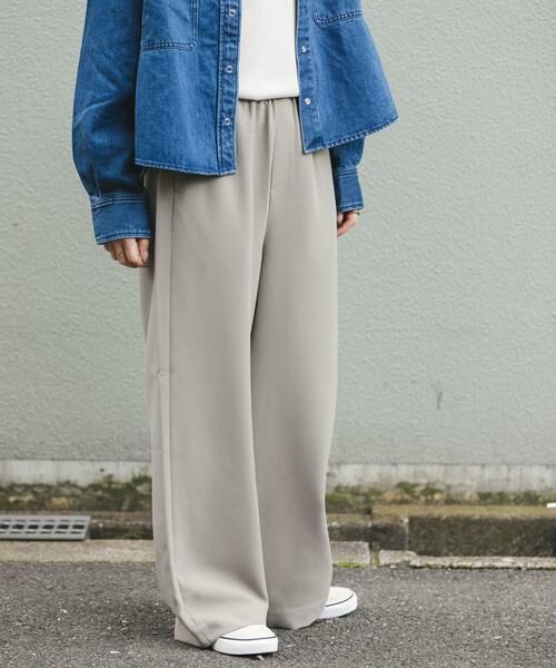 URBAN RESEARCH DOORS / アーバンリサーチ ドアーズ その他パンツ | FORK&SPOON　ダブルクロスイージーパンツ | 詳細15