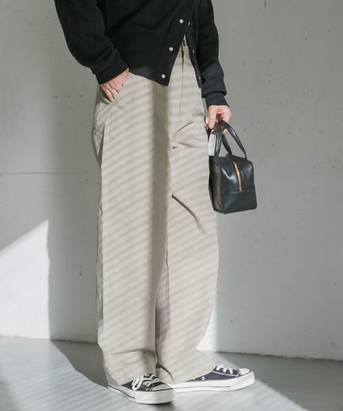 URBAN RESEARCH DOORS / アーバンリサーチ ドアーズ その他パンツ | FORK&SPOON　センターシームパンツ（ベージュ）