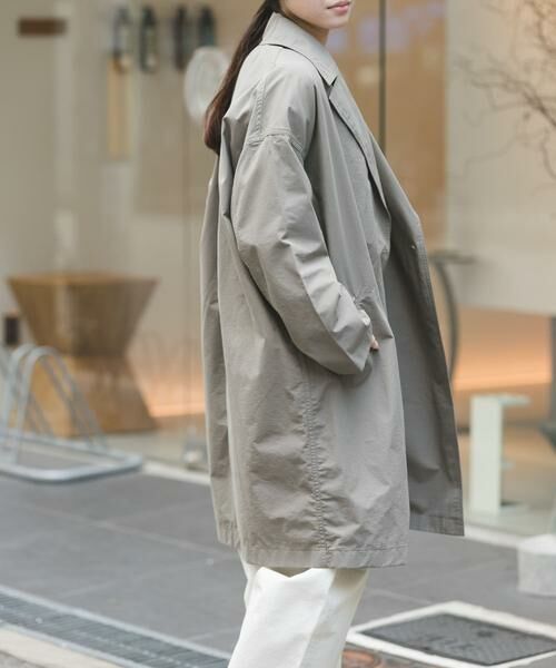 URBAN RESEARCH DOORS / アーバンリサーチ ドアーズ その他アウター | FORK&SPOON　オーバーライトミドルコート | 詳細4