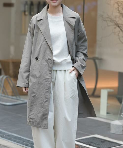 URBAN RESEARCH DOORS / アーバンリサーチ ドアーズ その他アウター | FORK&SPOON　オーバーライトミドルコート | 詳細6