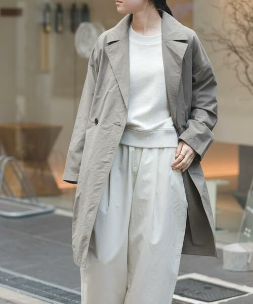 URBAN RESEARCH DOORS / アーバンリサーチ ドアーズ その他アウター | FORK&SPOON　オーバーライトミドルコート（モカ）