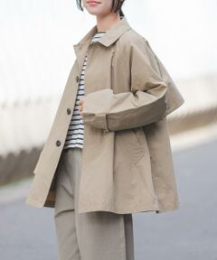 URBAN RESEARCH DOORS / アーバンリサーチ ドアーズ ステンカラーコート | FORK&SPOON　ステンカラーテントコート