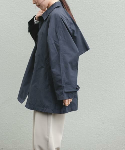 URBAN RESEARCH DOORS / アーバンリサーチ ドアーズ ステンカラーコート | FORK&SPOON　ステンカラーテントコート | 詳細2