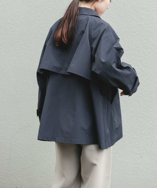 URBAN RESEARCH DOORS / アーバンリサーチ ドアーズ ステンカラーコート | FORK&SPOON　ステンカラーテントコート | 詳細4