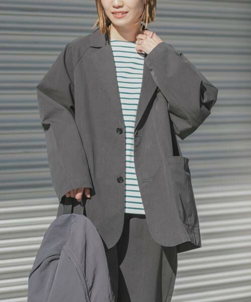 URBAN RESEARCH DOORS / アーバンリサーチ ドアーズ その他アウター | FORK&SPOON　ビッグジャケット | 詳細1