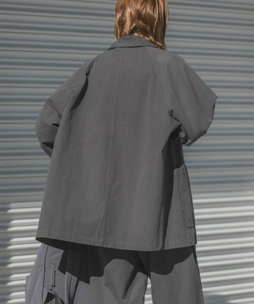 URBAN RESEARCH DOORS / アーバンリサーチ ドアーズ その他アウター | FORK&SPOON　ビッグジャケット | 詳細4