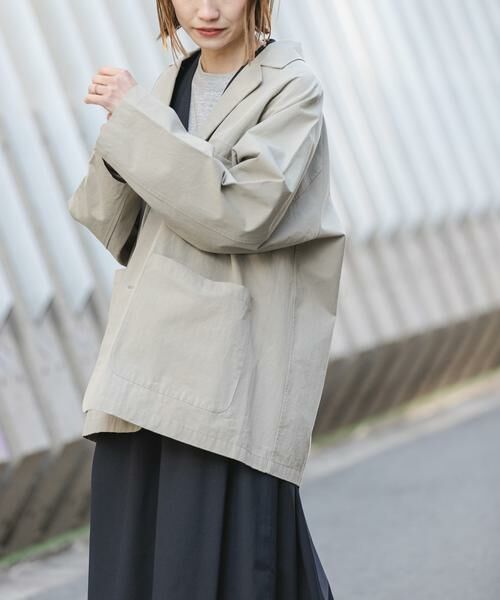 URBAN RESEARCH DOORS / アーバンリサーチ ドアーズ その他アウター | FORK&SPOON　ビッグジャケット | 詳細14