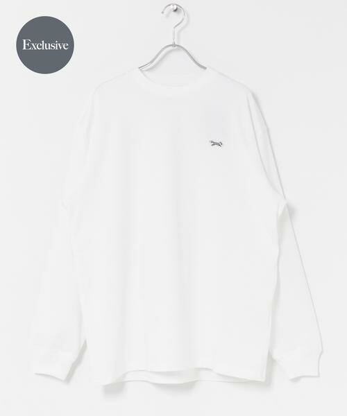 URBAN RESEARCH DOORS / アーバンリサーチ ドアーズ Tシャツ | 『別注』PENNEYS×DOORS　THE FOX 天竺 LONG-SLEEVE T-SHIRTS（ホワイト）