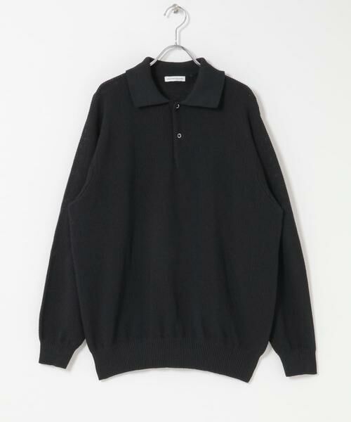 URBAN RESEARCH DOORS / アーバンリサーチ ドアーズ ニット・セーター | 『吸水速乾/防シワ/イージーケア/UVカット』DRYMIX カノコロングスリーブニットポロシャツ | 詳細11
