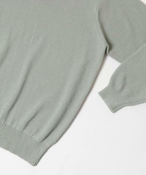 URBAN RESEARCH DOORS / アーバンリサーチ ドアーズ ニット・セーター | 『吸水速乾/防シワ/イージーケア/UVカット』DRYMIX カノコロングスリーブニットポロシャツ | 詳細28