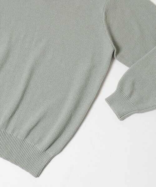 URBAN RESEARCH DOORS / アーバンリサーチ ドアーズ ニット・セーター | DRYMIX カノコロングスリーブニットポロシャツ | 詳細8