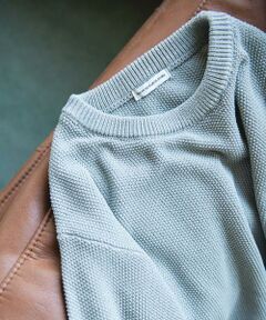 URBAN RESEARCH DOORS / アーバンリサーチ ドアーズ ニット・セーター | DRY MIX カノコ ロングスリーブクルーネックニット