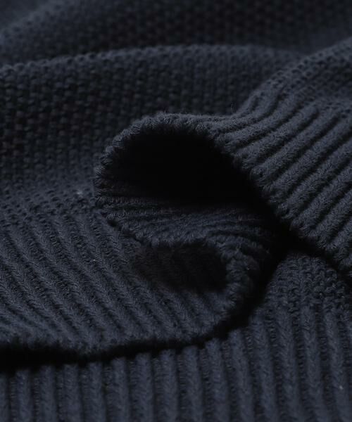 URBAN RESEARCH DOORS / アーバンリサーチ ドアーズ ニット・セーター | DRY MIX カノコ ロングスリーブクルーネックニット | 詳細5