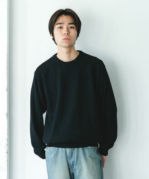 URBAN RESEARCH DOORS / アーバンリサーチ ドアーズ ニット・セーター | 『吸水速乾/防シワ/イージーケア/UVカット』DRYMIX カノコロングスリーブクルーネックニット | 詳細17