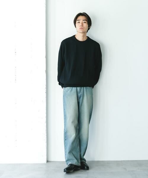 URBAN RESEARCH DOORS / アーバンリサーチ ドアーズ ニット・セーター | 『吸水速乾/防シワ/イージーケア/UVカット』DRYMIX カノコロングスリーブクルーネックニット | 詳細18