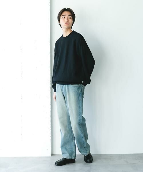 URBAN RESEARCH DOORS / アーバンリサーチ ドアーズ ニット・セーター | 『吸水速乾/防シワ/イージーケア/UVカット』DRYMIX カノコロングスリーブクルーネックニット | 詳細19