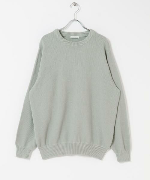 URBAN RESEARCH DOORS / アーバンリサーチ ドアーズ ニット・セーター | DRY MIX カノコ ロングスリーブクルーネックニット | 詳細11