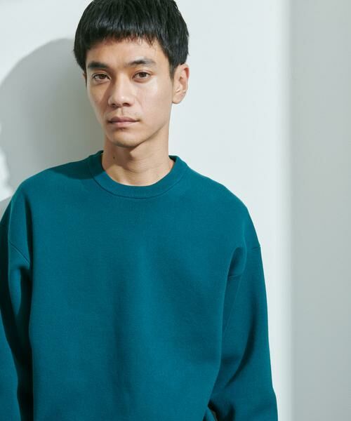 URBAN RESEARCH DOORS / アーバンリサーチ ドアーズ ニット・セーター | 『UR TECH Renew Knit』クルーネックプルオーバー | 詳細1