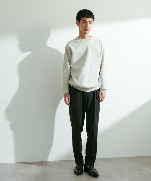 URBAN RESEARCH DOORS / アーバンリサーチ ドアーズ ニット・セーター | 『UR TECH Renew Knit』クルーネックプルオーバー | 詳細22