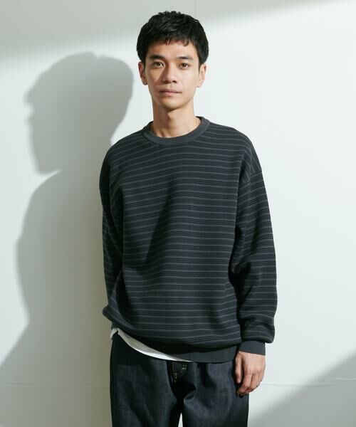 URBAN RESEARCH DOORS / アーバンリサーチ ドアーズ ニット・セーター | 『UR TECH Renew Knit』クルーネックプルオーバー | 詳細29