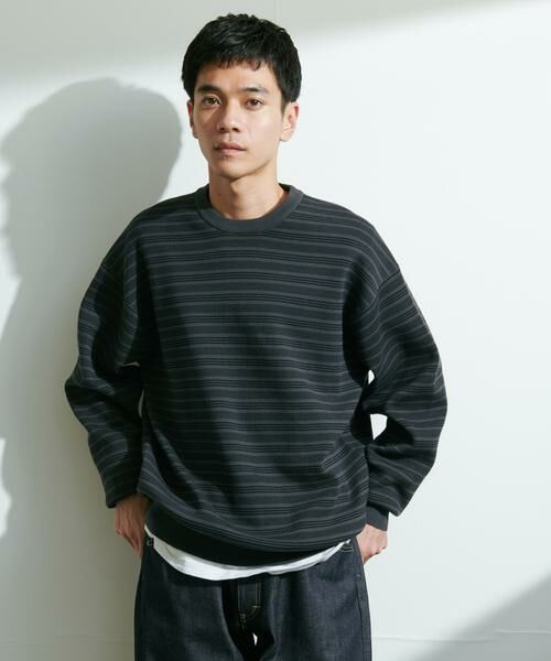 URBAN RESEARCH DOORS / アーバンリサーチ ドアーズ ニット・セーター | 『UR TECH Renew Knit』クルーネックプルオーバー | 詳細30