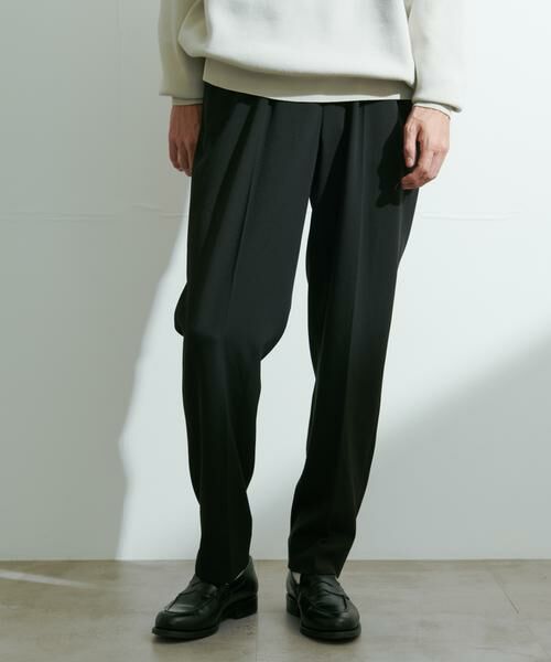 URBAN RESEARCH DOORS / アーバンリサーチ ドアーズ その他パンツ | 『UR TECH』完声 テーパードトラウザー | 詳細1